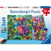 Ravensburger Puzzles Baby Garden Dragons 49 Teile 3-in-1