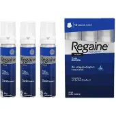 Kenvue Regaine Männer Schaum mit Minoxidil 3X60 ml