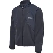 Hummel Hmlhybrid Fleece Jacket - ebony, Größe:XL