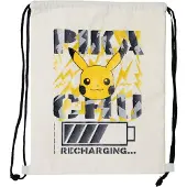 Stor Pokemon Turnbeutel für Jugendliche & Erwachsene Sporttasche Schule