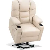 MCombo Elektrische Aufstehhilfe Relaxsessel 3 Motoren getrennt verstellbar 7550CW