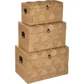 Atmosphera Créateur d'intérieur® Set aus 3 koffern "arty" l47 53 60cm - Atmosphera créateur d'intérieur