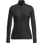 Icebreaker - Women's Merino 260 Quantum IV L/S Zip - Merinojacke Gr L schwarz
