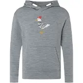 Super.natural K Johnny Hoodie cashmere grey melange/various (35G) 152