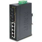 Planet 4+2 100FX Port Single mode Industrial Ethernet