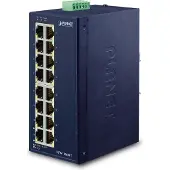 Planet ISW-1600T, Unmanaged, Fast Ethernet (10/100), Wandmontage