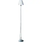 Massive Stehleuchte 422193110, Weiß, Schlafzimmer, Wohnzimmer, Stoff, Metall, Synthetik, IP20, II, Multi-Stil