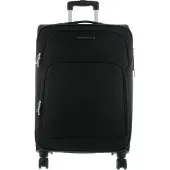Franky Koffer Reisegepäck Spinner Gr. M T1S-DR 69 cm Schwarz