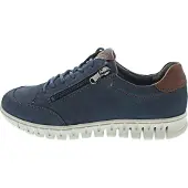 Waldlaufer Herren Schnürschuh DENVER blau Größe EUR 47