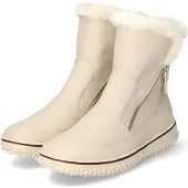 Rieker Damen Winterstiefeletten 26816-36, 26816-37, 26816-39, 26816-40, 26816-42, 26816-38, 26816-41 RIE-Z4281 crema/bianco 37