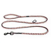 HAY - Dogs Leash Braided Adjustable - M/L - L160 cm - Pink & Black