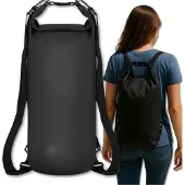 Edibazzar | Wasserdichte große Strandtasche 10l Dry Bag für den Rücken