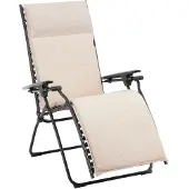 Lafuma Evolution Zero-Gravity-Relaxliege Niksen - Indoor Relaxliege Creme
