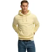 Superdry für Herren. M2014404A Sweatshirt Essential Logo gelb (XL), Lässig, Baumwolle