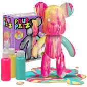 Gear2Play Pour PalZ Large Paint Bear Bubblegum Pop, Bastelset für Kinder, 5 Jahr(e), Mehrfarbig