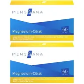 MensSana Magnesiumcitrat Kapseln 2x 2x60 St