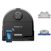 Rowenta X-Plorer Serie 220 Saugroboter RR9465, Beutellos, Schwarz, D-Form, Ladend, 70 dB, 0,35 l