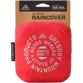 Gregory Regenschutz Raincover 50-80L Beaming Red