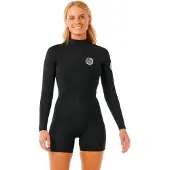 Rip Curl G-bomb 2 Mm Gb Spring Damen-langarm-shorty Mit Rückenreißverschluss