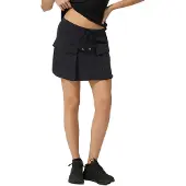 Super.natural W Cargo BIO Skirt jet black (872) L