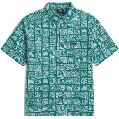 O'Neill Hemd Jungen Print Shortsleeve Blue Bricks-Größe 152