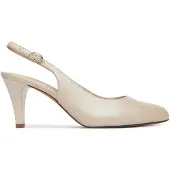 Caprice Damen Pumps Leder Stiletto Slingback 9-29606-42, Größe:37 EU, Farbe:Grau