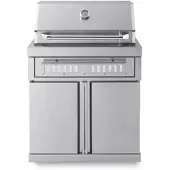 Myoutdoorkitchen Freistehender Holzkohlegrill Stainless Collection