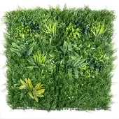 Primaflor Kunstpflanzen Wand VERDE C | 100x100cm