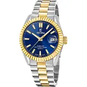 Festina F20085/B Herrenuhr Quarz Bicolor/Blau mit Saphirglas