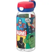 Mepal Campus Trinkflasche mit Klappdeckel 600 ml - Avengers