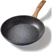 Stoneline Bratpfanne 28 cm | ohne Deckel - Holzoptik