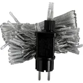 Mojawo 96er LED-Lichterkette Weihnachtsbeleuchtung warmweiß