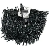 Mojawo 1200er Cluster-Lichterkette LEDs Innen und Außen warmweiß
