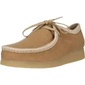Clarks Herren Premium Wallabee Evo G Schuhe Tan Combi