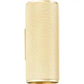 Brilliant Wandleuchte, 2-flammig Marty gold IP20 GU10 10 Watt dimmbar LED-Leuchtmittel inklusive und wechselbar