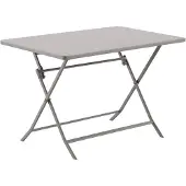 Hespéride Gartentisch greensboro 4-sitzer klappbar kaffee 110x70cm -