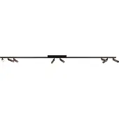 Licht-Erlebnisse Strahler Aluminium G9 verstellbar Kaffeebraun länglich Modern Spot Lampe