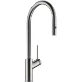 NABER LINEA Mio 2, Spültischarmatur, edelstahlfinish, Hochdruck