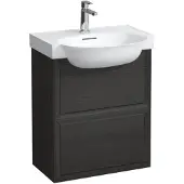 Laufen The New Classic Wastafelonderkast 57,5x31,5x67,7 cm 2 la Blacked Oak