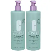 Clinique Liquid Facial Soap Mild Jumbo x2 2x400 ml Flüssigseife
