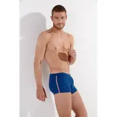 Hom Badepants "Nautical cup", Herren, Gr. XXL, N-Gr, blau (navy), Microfaser, Obermaterial: 80% Polyamid, 20% Elasthan. Futter: 73% Polyamid, 27% Elasthan, Badehosen Badepants, elastisch, Kordelzug