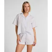 Hunkemoller Pyjama "Gestreifte Baumwollshorts"