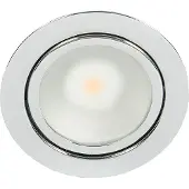 Nobile LED Möbeleinbauleuchte "N 5020 COB" 3,3W 930 (Warmweiß) Chrom