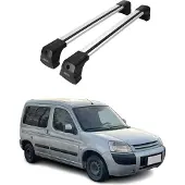 Omtec Dachträger Grundträger für Citroen Berlingo 1996-2008 Silber Alu 2x