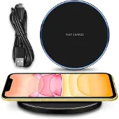 UC-Express QI Wireless Ladestation Apple iPhone 11 Kabellos Induktives Charger Ladegerät