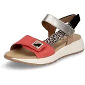 Gabor Damen Sandalette rot multi