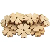 Colorations – Blumendekoration aus Holz – 20 Stück