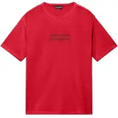 Napapijri New Box Logo Kurzarm-t-shirt