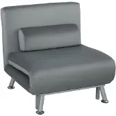 HOMCOM Klappbett Schlafsessel Gästebett Schlafsofa Faltmatratze Bett