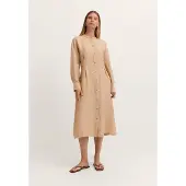 Bugatti Damen Blusenkleid Modern Fit mit Streifen